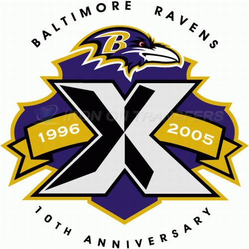 Baltimore Ravens Iron-on Stickers (Heat Transfers)NO.421